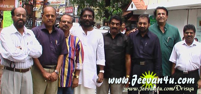 Award committe members Singer KG Markose Cine Director Thampy Kannamthanam Cine Actor Captian Raju etc